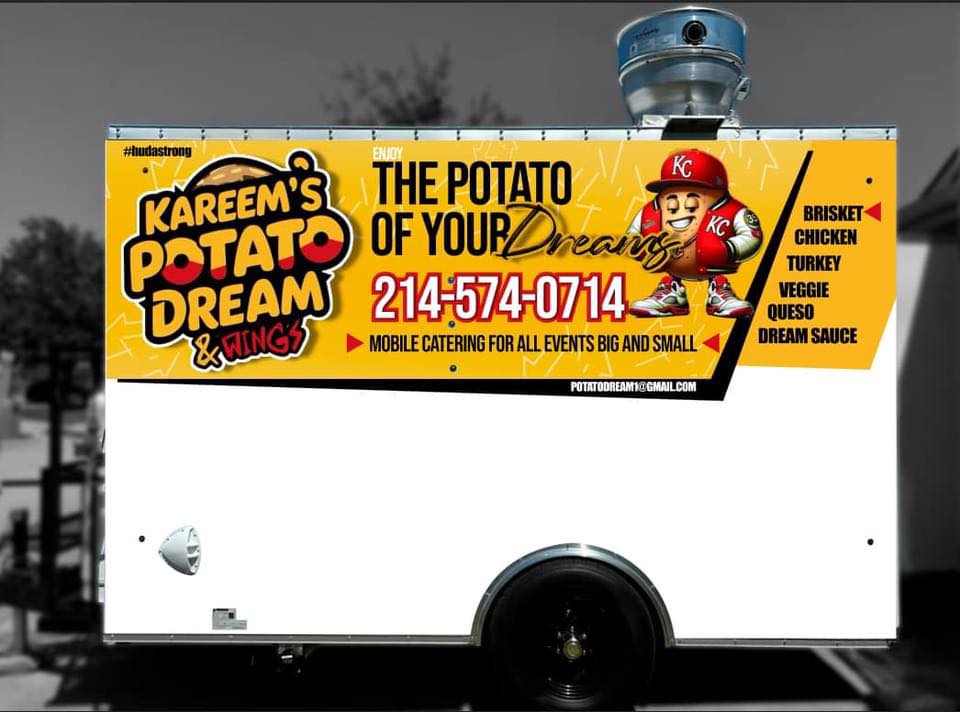 Food truck wrap