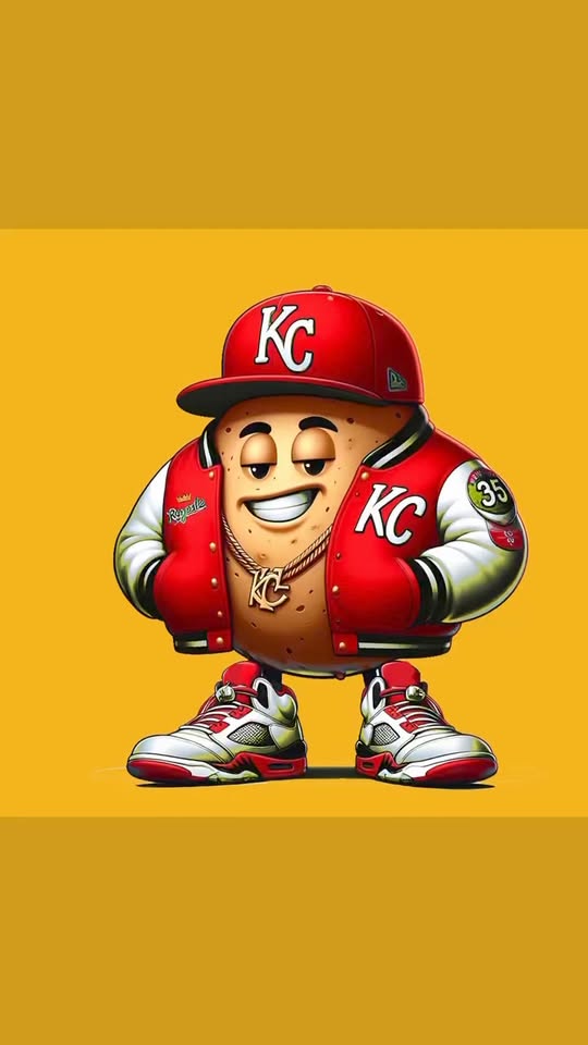 Kareem's Potato Dream mascot